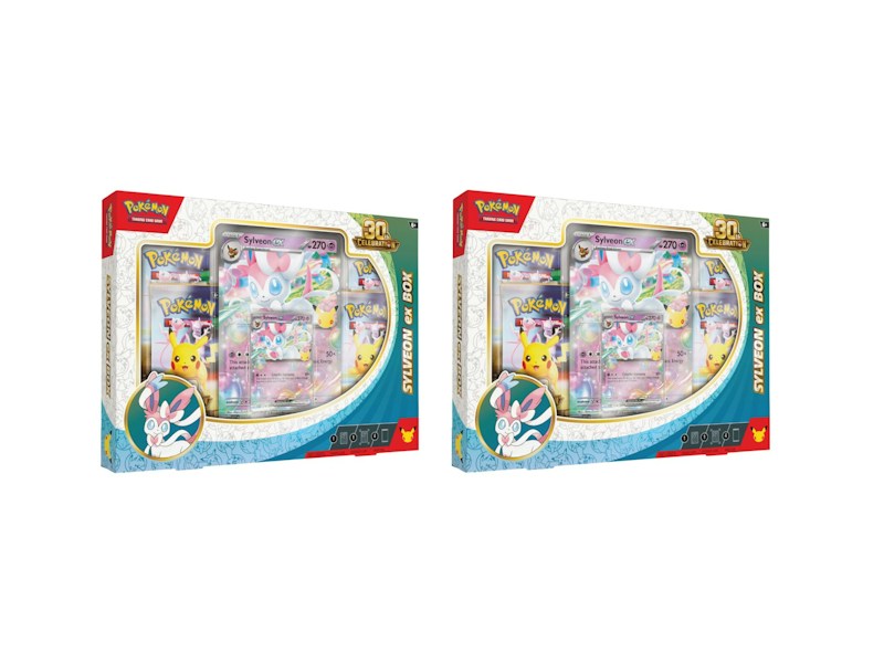 2026 Pok¨¦mon Mega Evolution 30th Celebration Sylveon ex Box 2x Lot