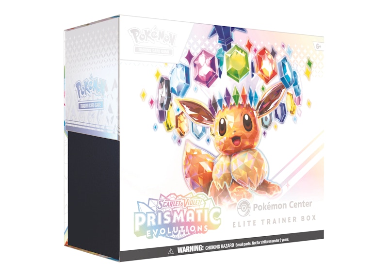 Pok¨¦mon Scarlet & Violet Prismatic Evolutions Pokemon Center Elite Trainer Box
