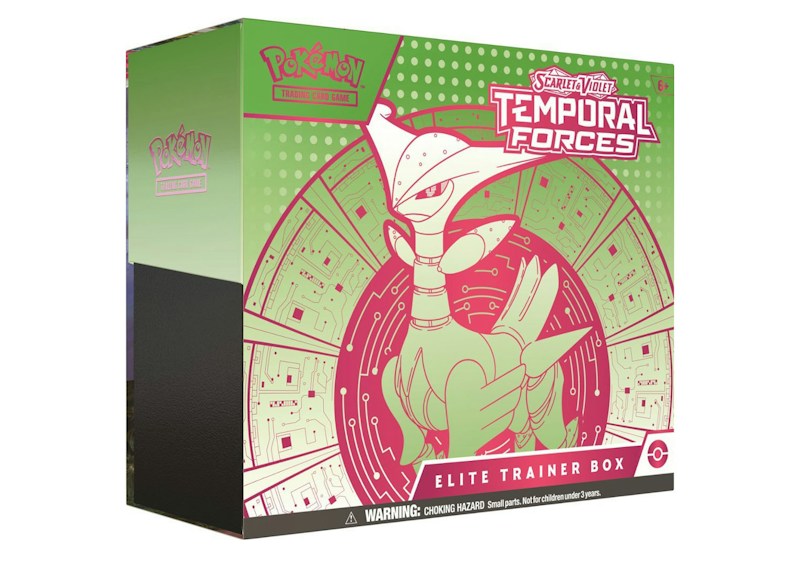 2024 Pok¨¦mon Scarlet & Violet Temporal Forces (Iron Leaves) Elite Trainer Box