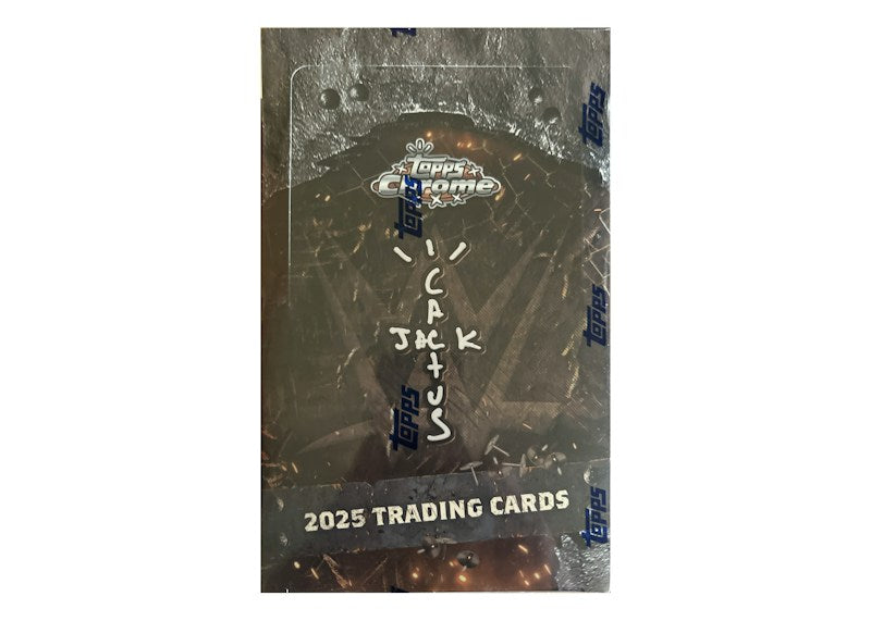 2025 Topps Chrome x Cactus Jack Travis Scott Edition WWE Wrestling Hobby Box
