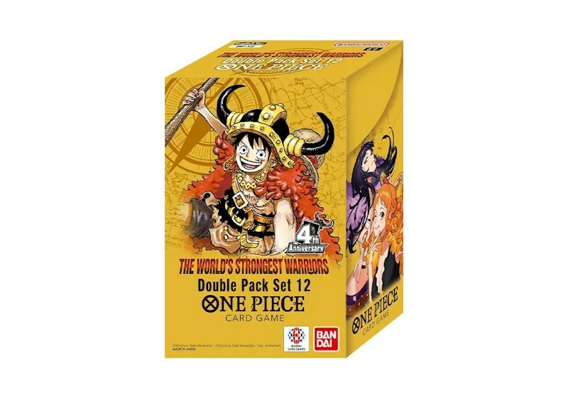 2026 Bandai One Piece The World's Strongest Warriors (OP-17) Double Pack Set Vol. 12