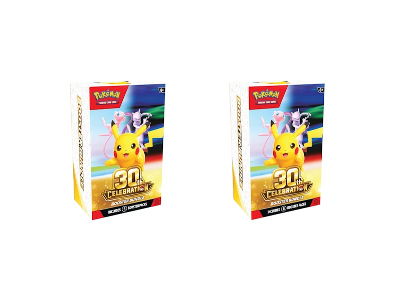 2026 Pok¨¦mon Mega Evolution 30th Celebration Booster Bundle 2x Lot