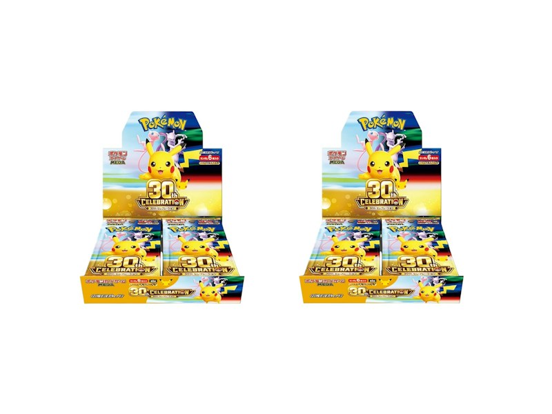 2026 Pok¨¦mon Mega Evolution 30th Celebration Booster Box 2x Lot
