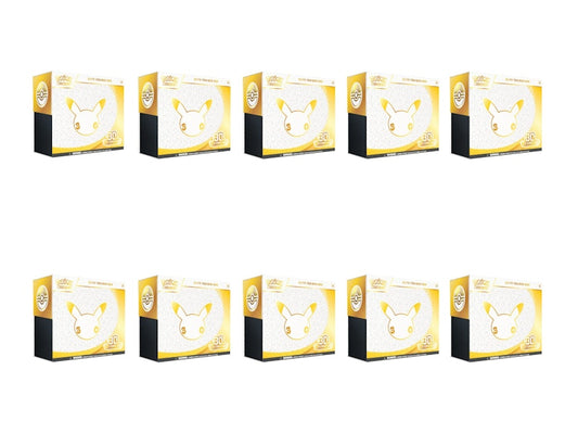 2026 Pok¨¦mon Mega Evolution 30th Celebration Elite Trainer Box 10x Lot
