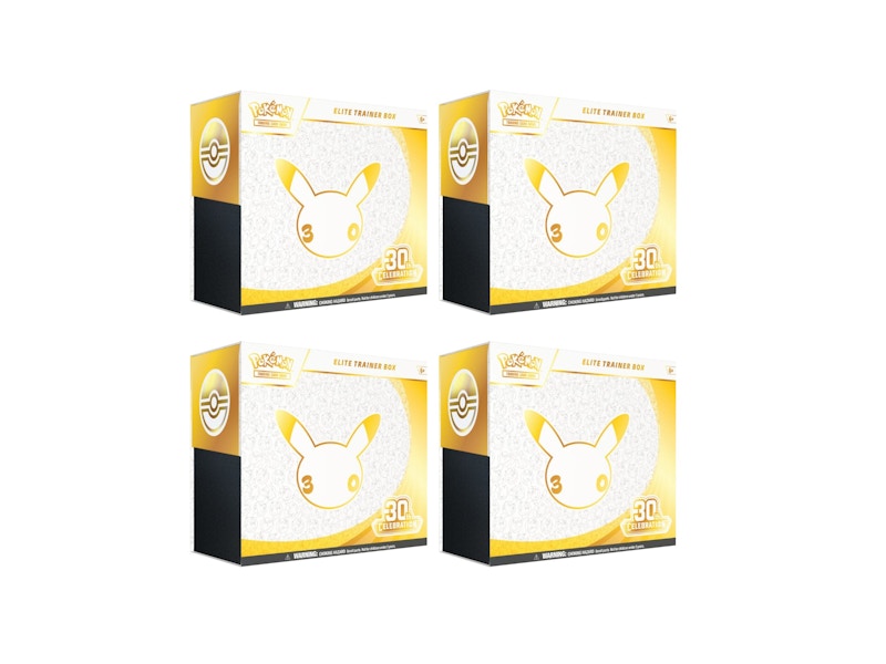 2026 Pok¨¦mon Mega Evolution 30th Celebration Elite Trainer Box 4x Lot