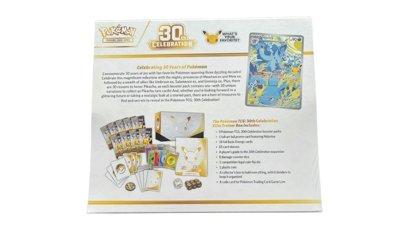 2026 Pok¨¦mon Mega Evolution 30th Celebration Elite Trainer Box 8x Lot