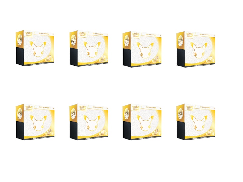 2026 Pok¨¦mon Mega Evolution 30th Celebration Elite Trainer Box 8x Lot