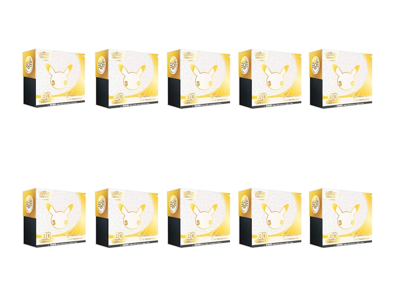 2026 Pok¨¦mon Mega Evolution 30th Celebration Pokemon Center Elite Trainer Box 10x Lot