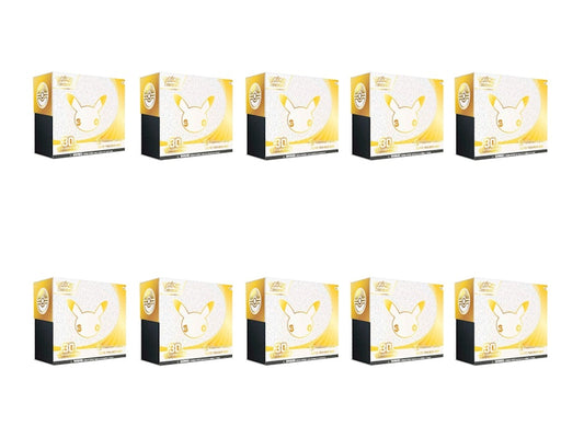 2026 Pok¨¦mon Mega Evolution 30th Celebration Pokemon Center Elite Trainer Box 10x Lot