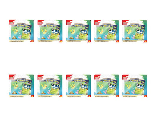 2026 Pok¨¦mon Mega Evolution 30th Celebration Tech Sticker Collection : Exeggutor Promo 10x Lot