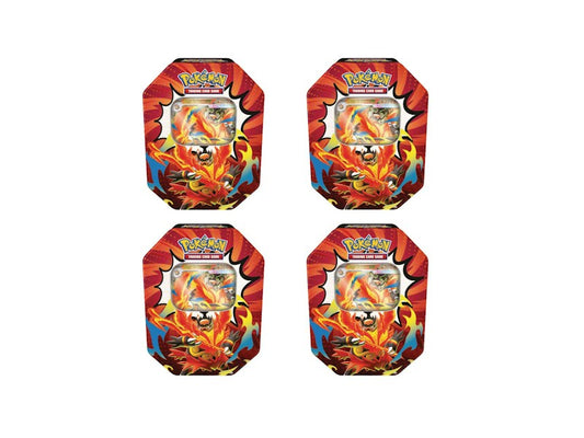2026 Pok¨¦mon Mega Evolution Ascended Heroes Mega Emboar ex Tin 4x Lot