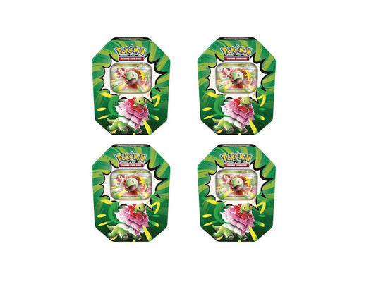 2026 Pok¨¦mon Mega Evolution Ascended Heroes Mega Meganium ex Tin 4x Lot
