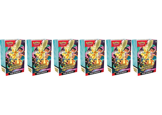 2026 Pok¨¦mon Mega Evolution Ascended Heroes Booster Bundle 6x Lot