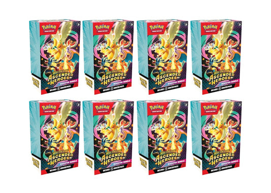 2026 Pok¨¦mon Mega Evolution Ascended Heroes Booster Bundle 8x Lot