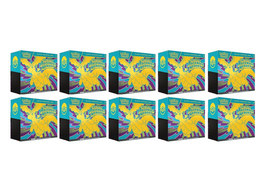 2026 Pok¨¦mon Mega Evolution Ascended Heroes Elite Trainer Box 10x Lot
