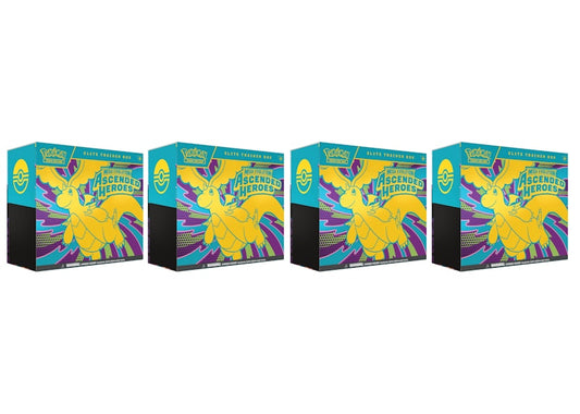 2026 Pok¨¦mon Mega Evolution Ascended Heroes Elite Trainer Box 4x Lot