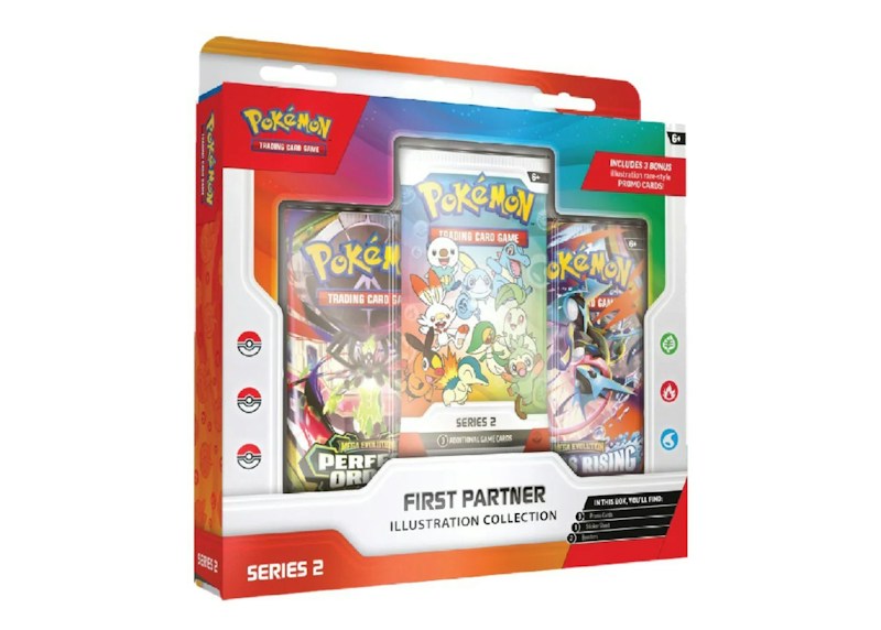 2026 Pok¨¦mon Mega Evolution First Partner Illustration Collection Series 2