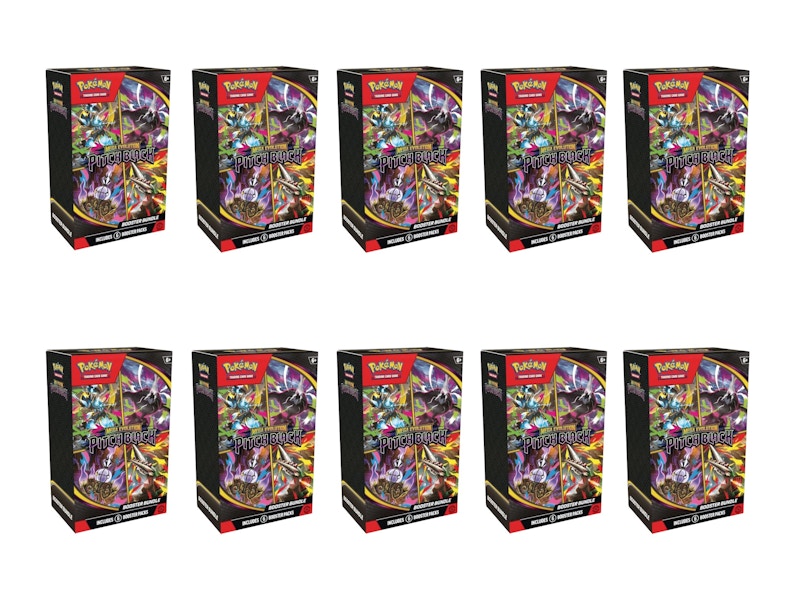 2026 Pok¨¦mon Mega Evolution Pitch Black Booster Bundle 10x Lot