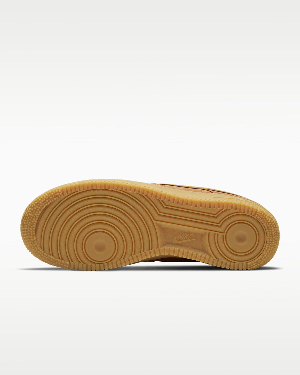 Nike Air Force 1 '07 Wheat Suede Gum Sneakers mens low top shoes