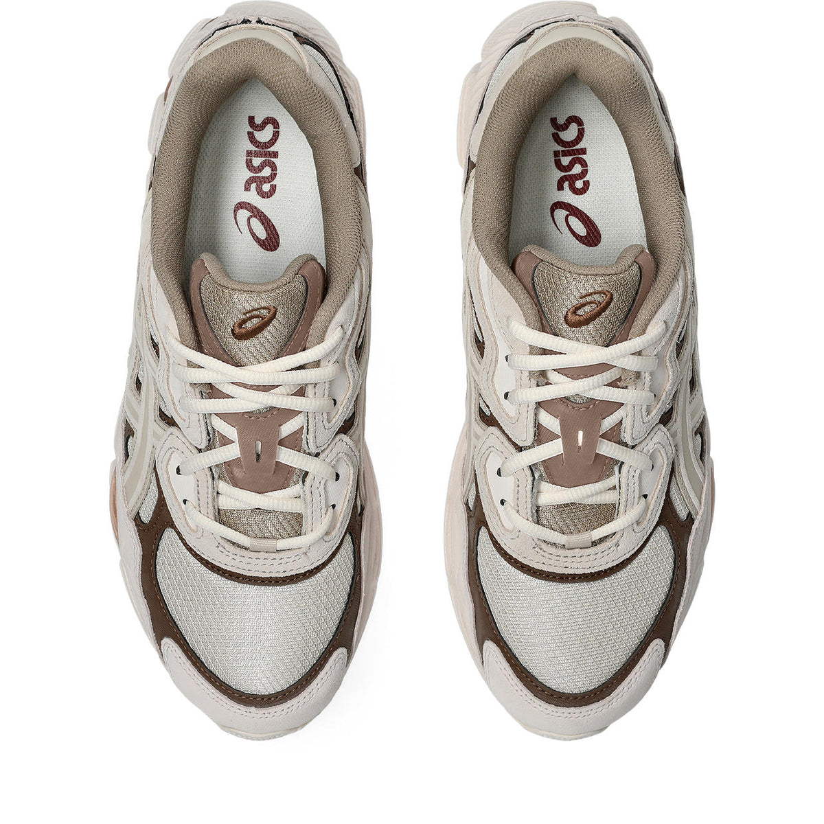 Asics womens shoes  neutral running shoes mens  sneakers Gel-NYC ¨C Cream/Brown Sneaker