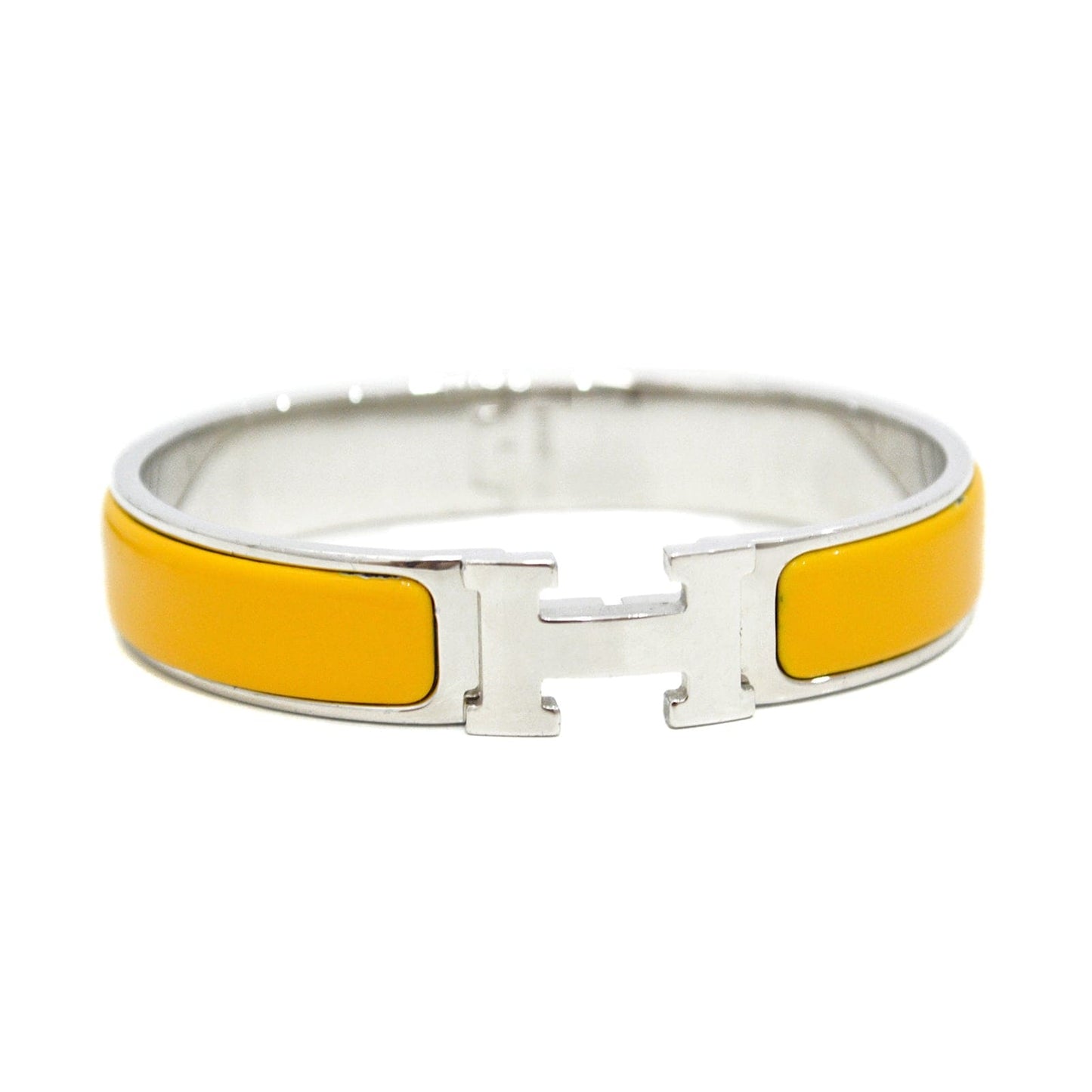 Hermes Clic Yellow 18K Gold Bracelet