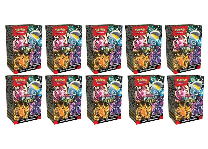 Pok¨¦mon Scarlet & Violet Paldean Fates Booster Bundle 10x Lot