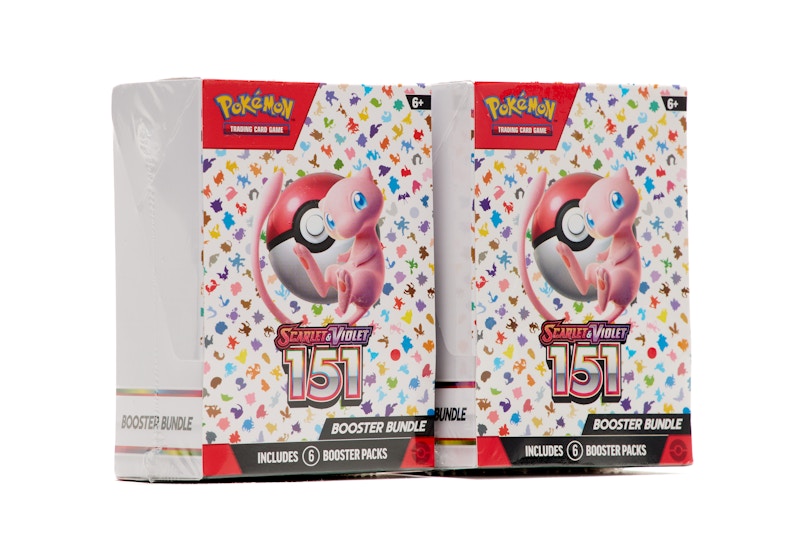 Pok¨¦mon TCG Scarlet & Violet 151 6pk Booster Bundle 2x Lot