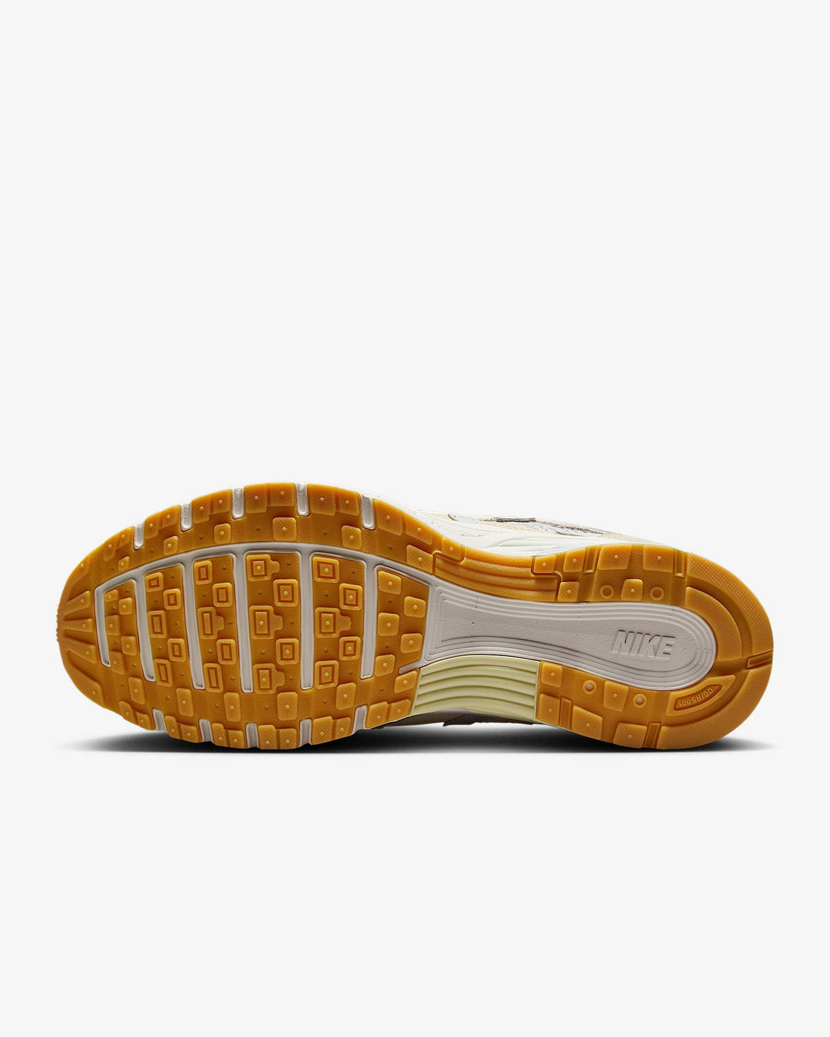 Nike P-6000 ¨C Beige / Cream / Gum Suede Mesh Athletic Sneakers