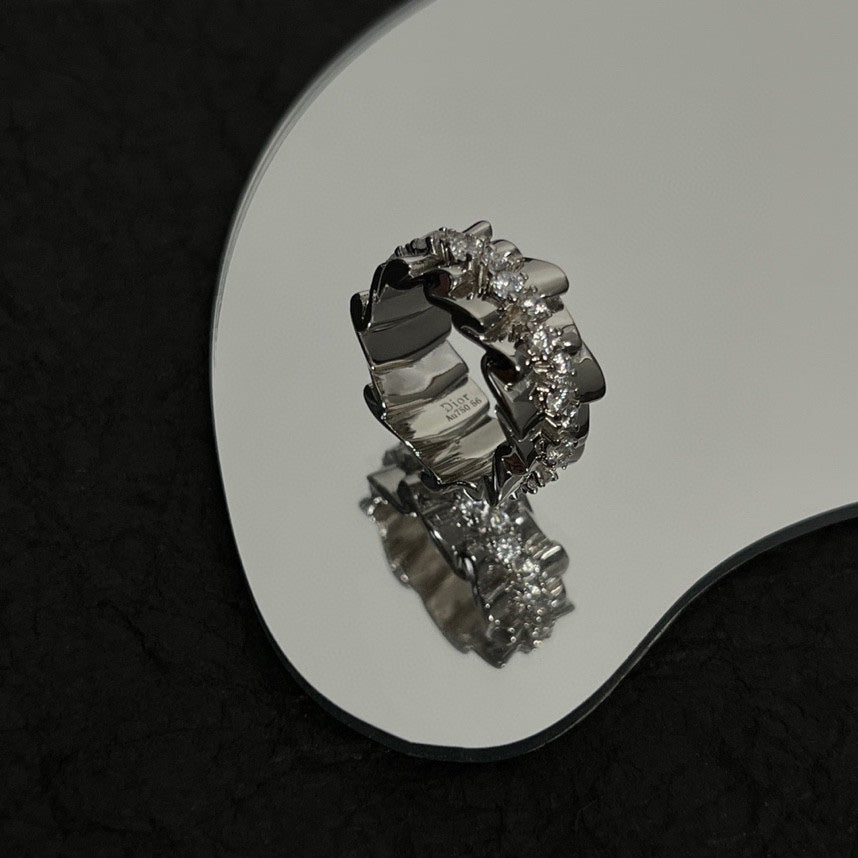 Dior Archi Bar en Corolle Bague 18K Gold Ring