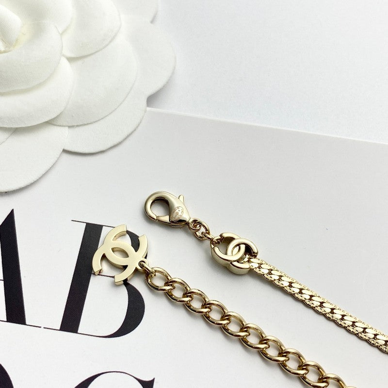 Chanel Chain 18K Gold Necklace