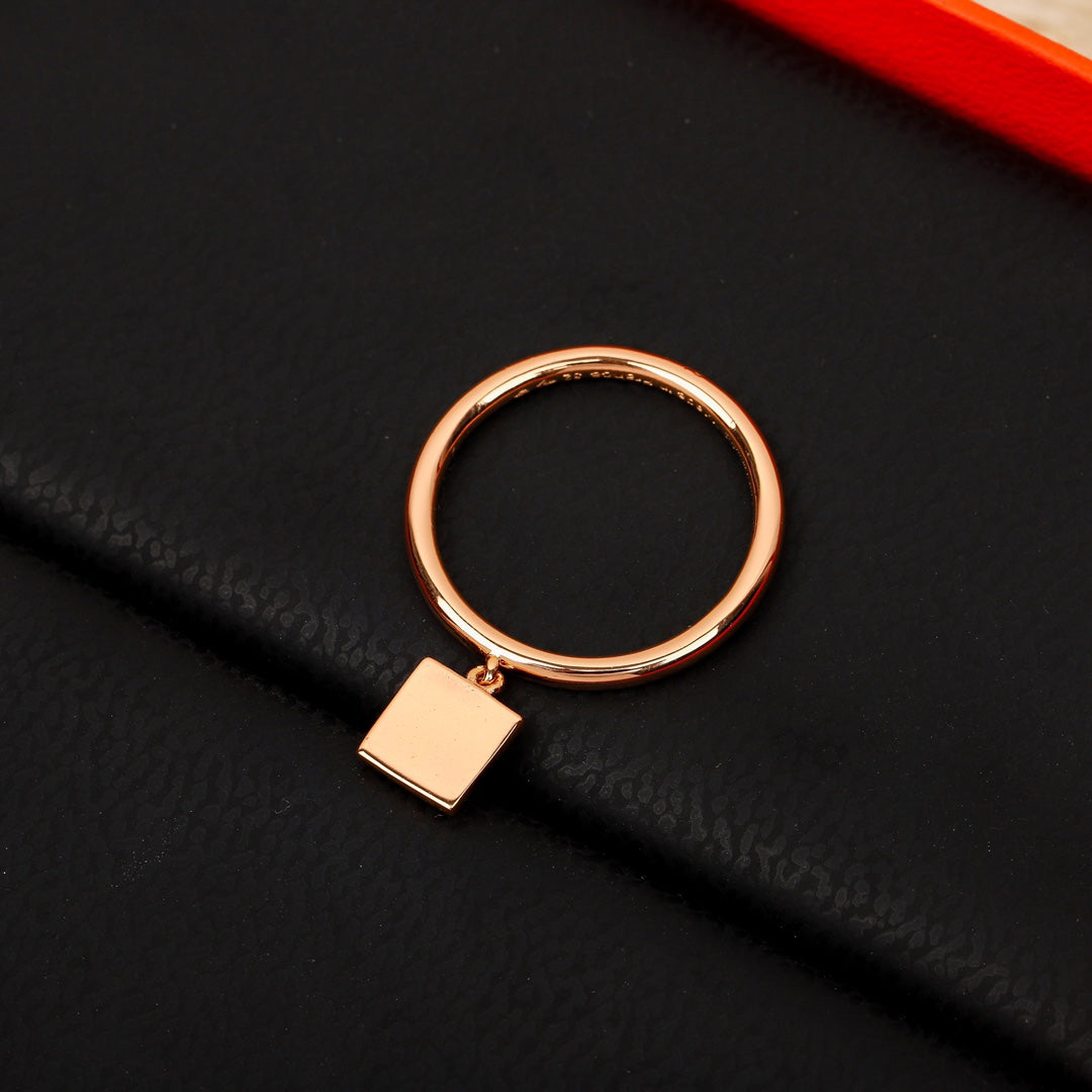 Hermes Chaine D'ancre Verso 18K Gold Ring