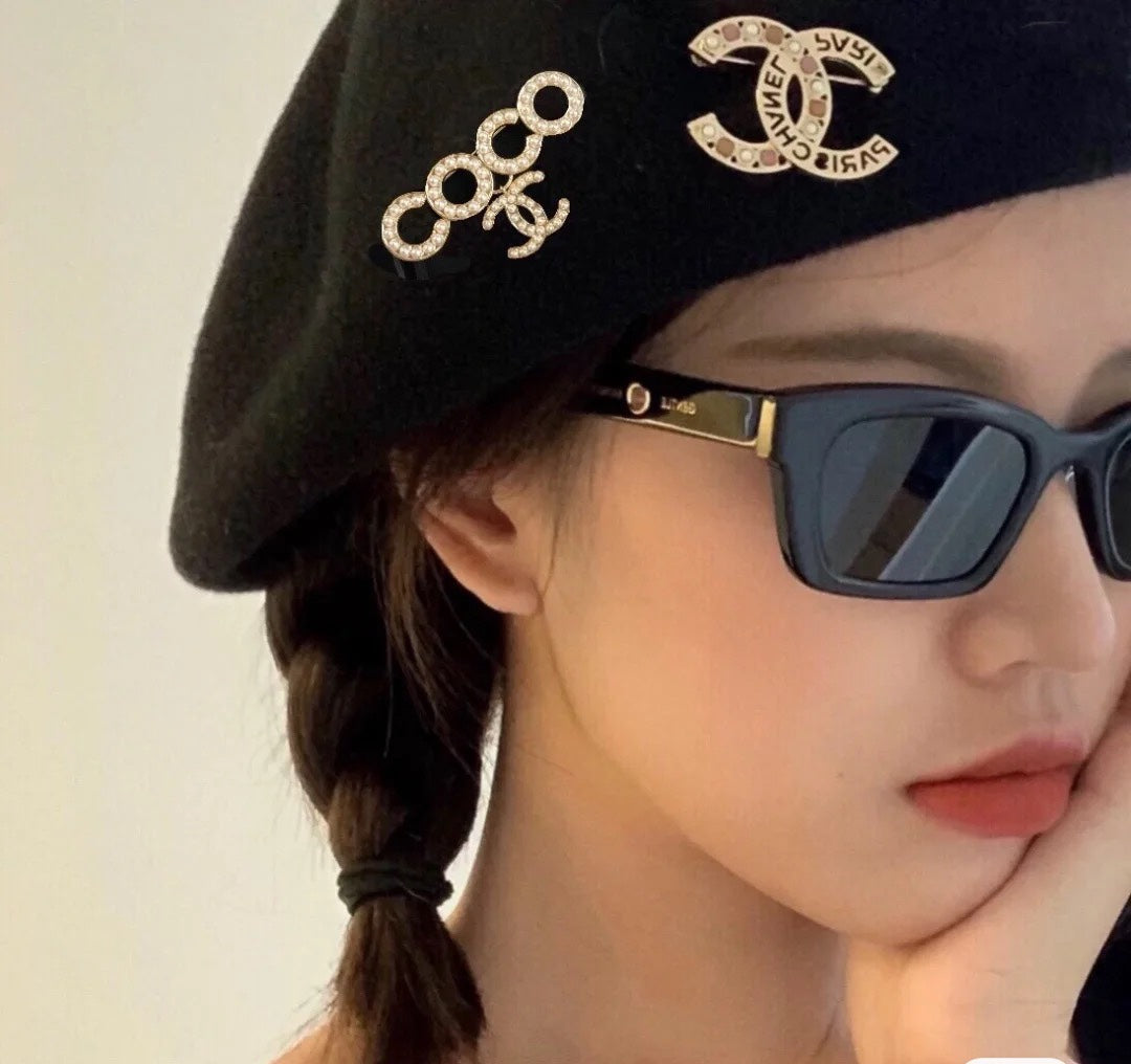 Chanel Coco Crush Pearls 18K Gold Brooch