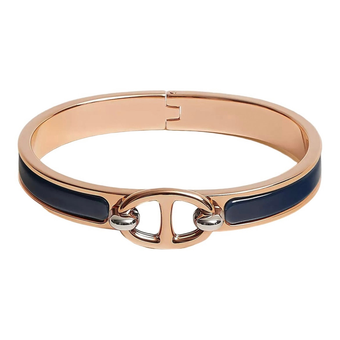Hermes Mini Clic Chaine D'ancre 18K Gold Bracelet