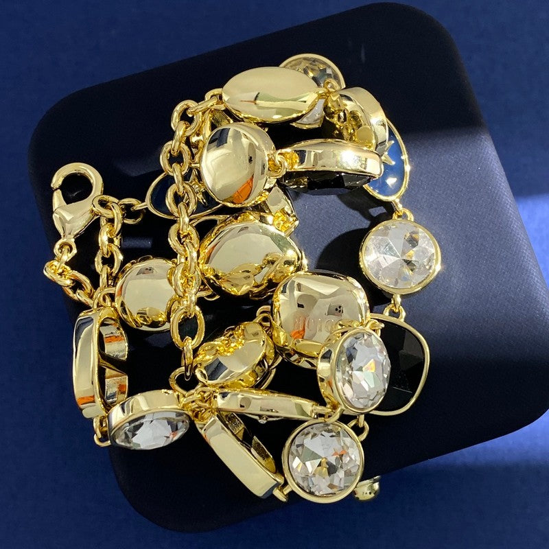 Dior Color Crystal 18K Gold Necklace