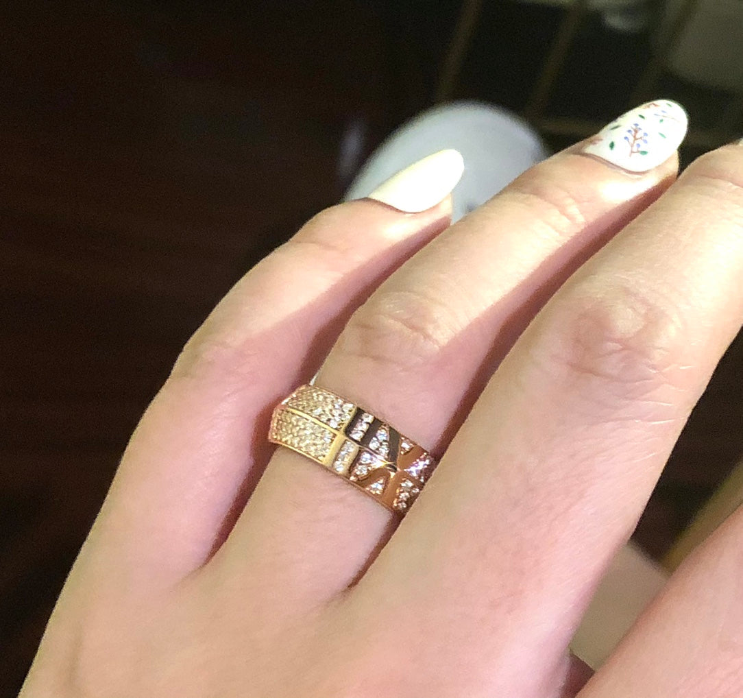 Tiffany Atlas x Closed Wide 18K Gold Ring